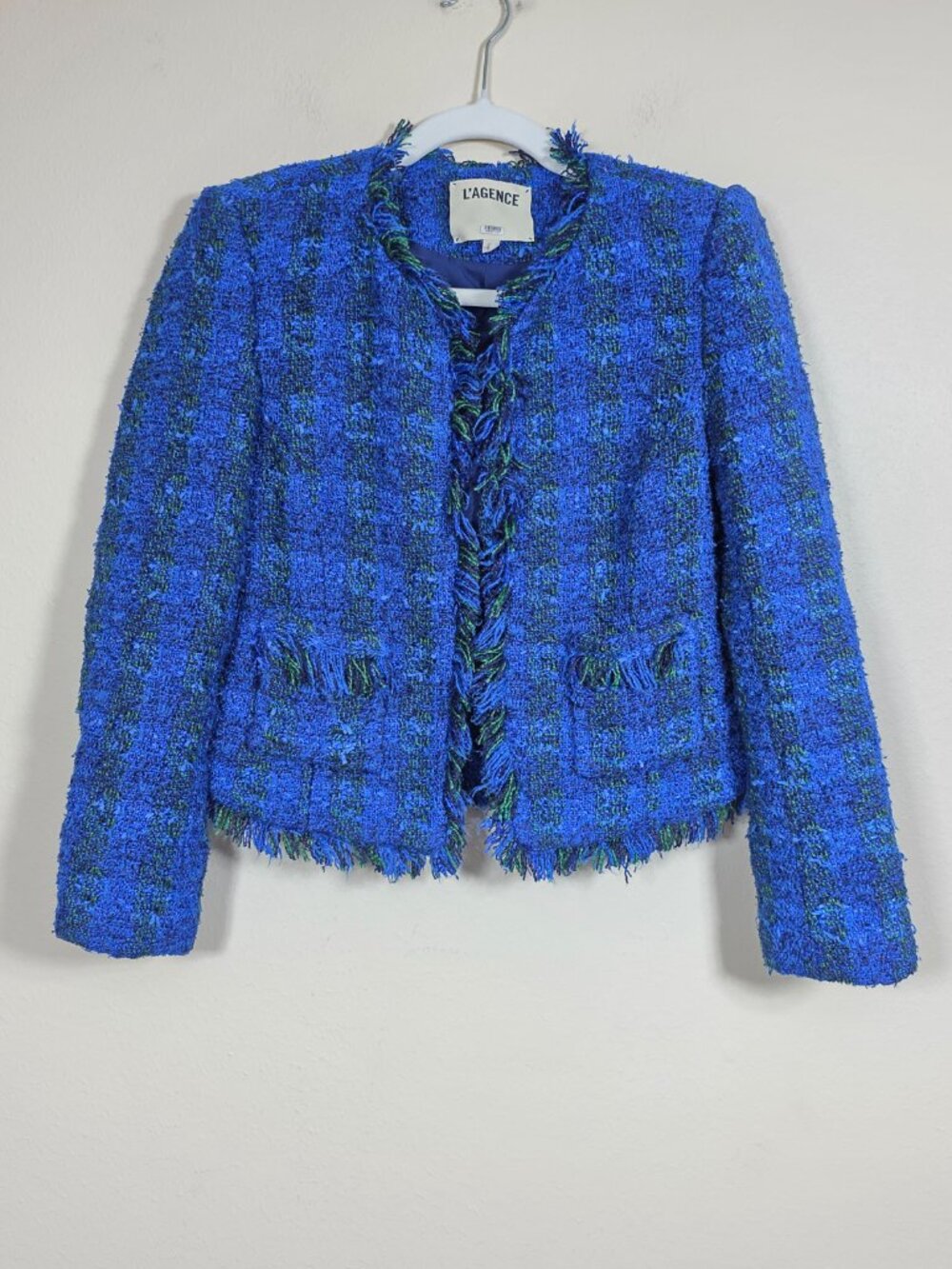 L'agence Angelina Blazer Size 4 MSRP $695 - Picture 4 of 11